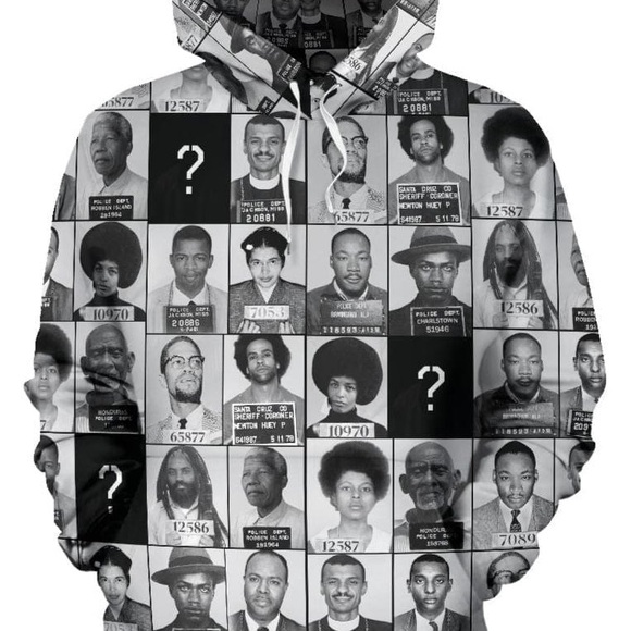 NWOT Black & Famous MugShot Hoodie 3XL XXXL - Picture 1 of 3